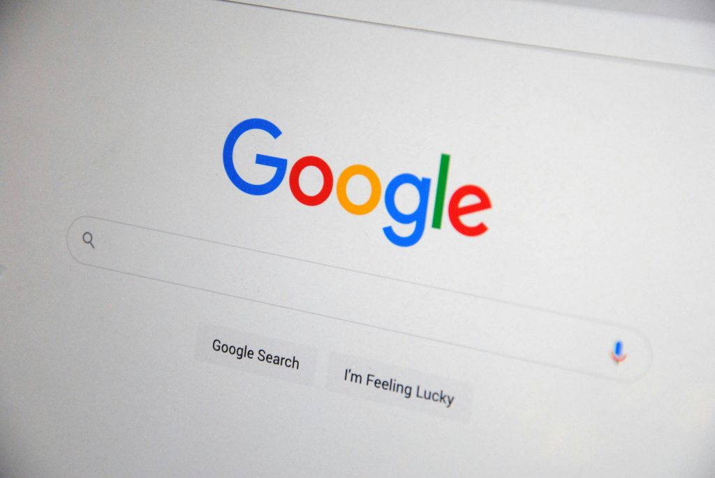 Image of Google search results